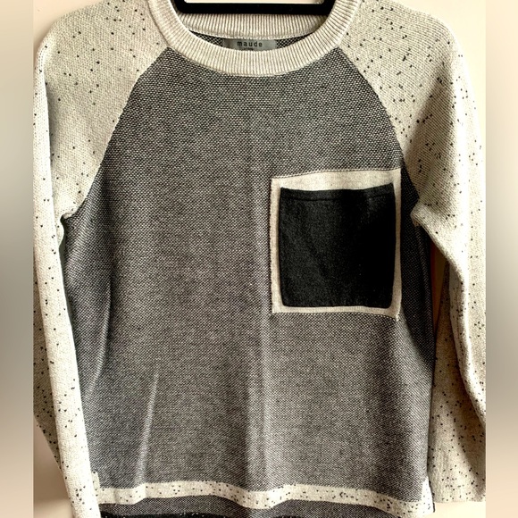 Women’s Maude grey and black sweater - Picture 1 of 6